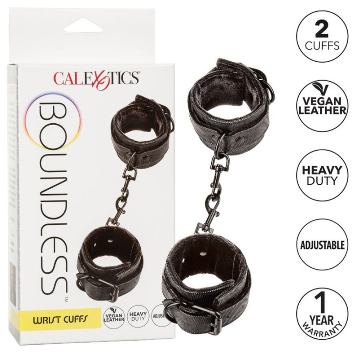 CALEXOTICS BOUNLESS WRIST CUFFS ESPOSAS PARA MANOS