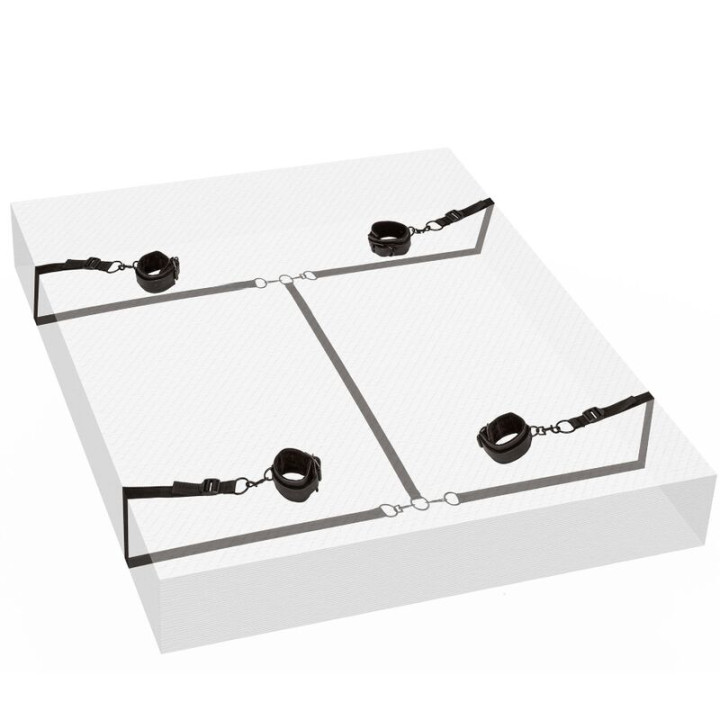 CALEXOTICS BOUNDLESS RED RESTRAINT SET RESTRICCION CAMA