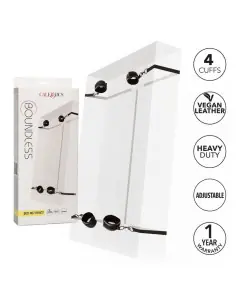 CALEXOTICS BOUNDLESS RED RESTRAINT SET RESTRICCION CAMA 2