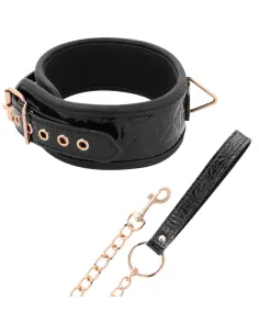 BEGME BLACK EDITION COLLAR CUERO VEGANO CON FORRO DE NEOPRENO