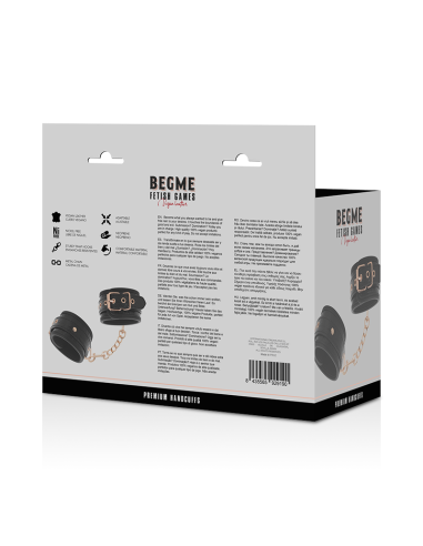 BEGME BLACK EDITION ESPOSAS PARA MANOS CON FORRO DE NEOPRENO