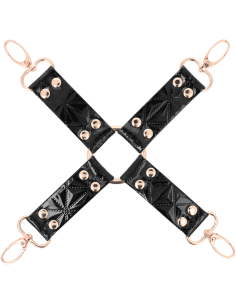 BEGME BLACK EDITION HOG TIE CUERO VEGANO