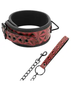 BEGME RED EDITION COLLAR CUERO VEGANO CON FORRO DE NEOPRENO