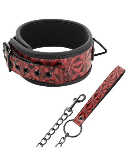 BEGME RED EDITION COLLAR CUERO VEGANO CON FORRO DE NEOPRENO BEGME RED EDITION COLLAR CUERO VEGANO CON FORRO DE NEOPRENO