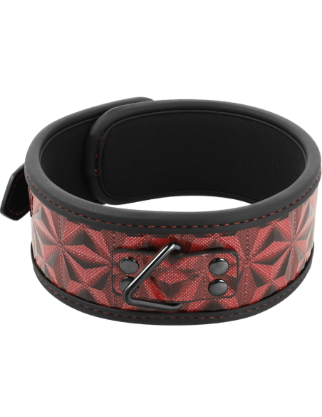 BEGME RED EDITION COLLAR CUERO VEGANO CON FORRO DE NEOPRENO BEGME RED EDITION COLLAR CUERO VEGANO CON FORRO DE NEOPRENO