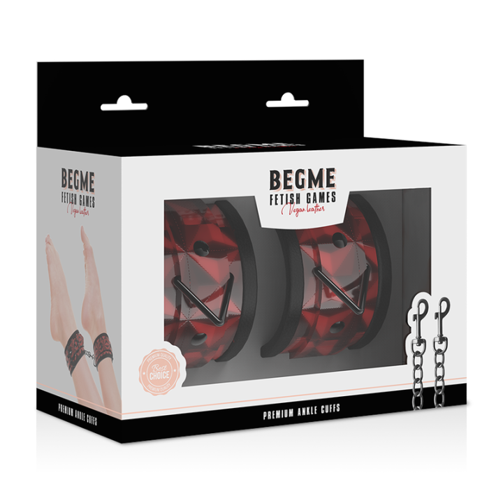 BEGME RED EDITION ESPOSAS PARA TOBILLOS CON FORRO DE NEOPRENO