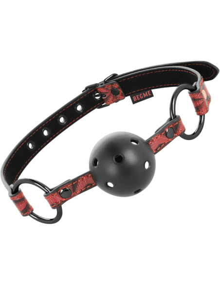 BEGME RED EDITION MORDAZA CUERO VEGANO BEGME RED EDITION MORDAZA CUERO VEGANO