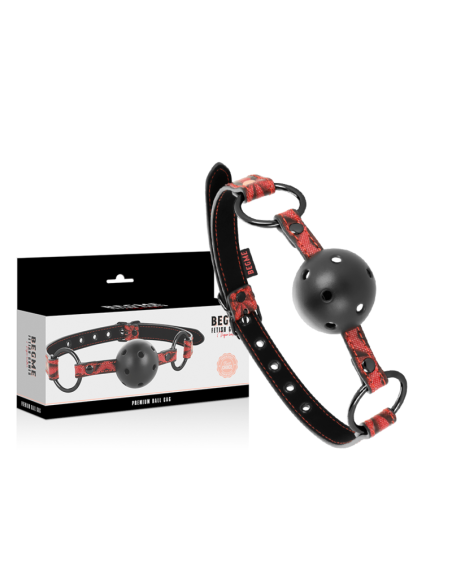 BEGME RED EDITION MORDAZA CUERO VEGANO BEGME RED EDITION MORDAZA CUERO VEGANO