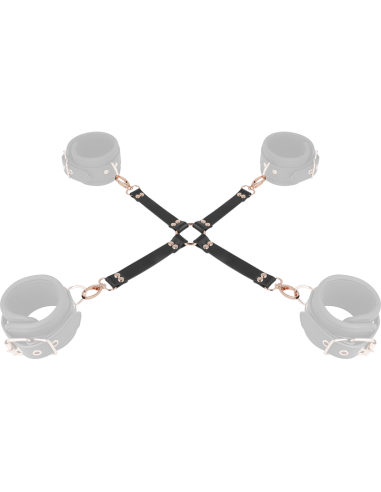 COQUETTE CHIC DESIRE FANTASY HOG TIE CUERO VEGANO