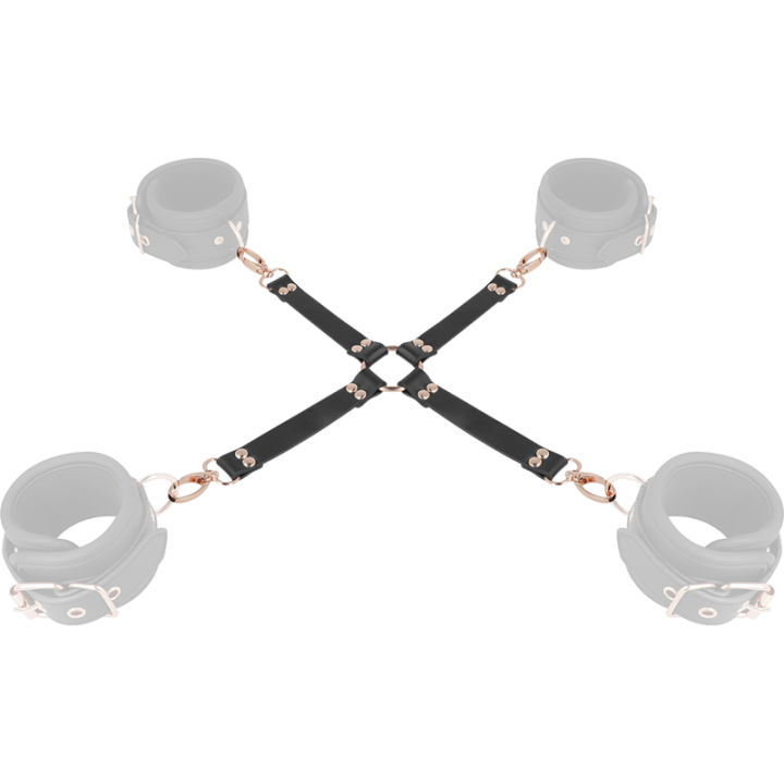 COQUETTE CHIC DESIRE FANTASY HOG TIE CUERO VEGANO