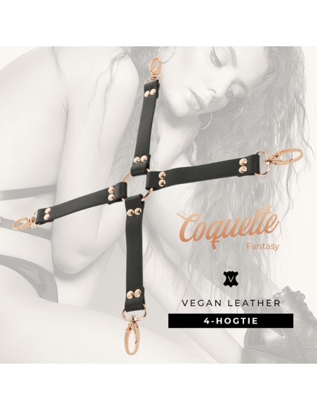 COQUETTE CHIC DESIRE FANTASY HOG TIE CUERO VEGANO COQUETTE CHIC DESIRE FANTASY HOG TIE CUERO VEGANO