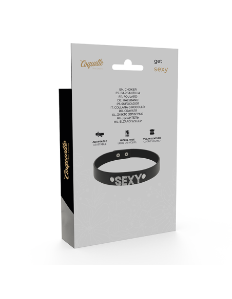 COQUETTE CHIC DESIRE CHOKER CUERO VEGANO SEXY COQUETTE CHIC DESIRE CHOKER CUERO VEGANO SEXY