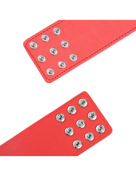 OHMAMA FETISH ESPOSAS ROJAS CIERRE A PRESION OHMAMA FETISH ESPOSAS ROJAS CIERRE A PRESION