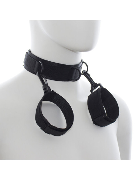 OHMAMA FETISH ESPOSAS Y COLLAR DE NYLON OHMAMA FETISH ESPOSAS Y COLLAR DE NYLON