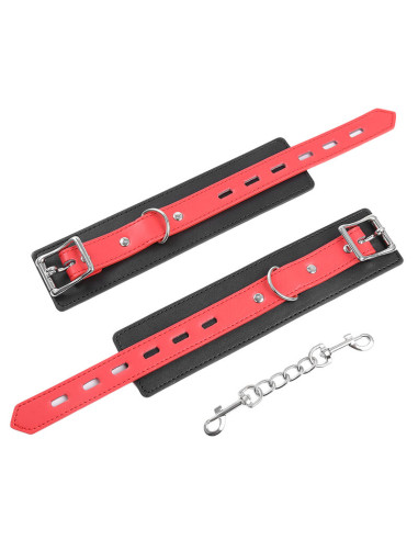 OHMAMA FETISH LOCK BUCKLE WRIST RESTRAINTS