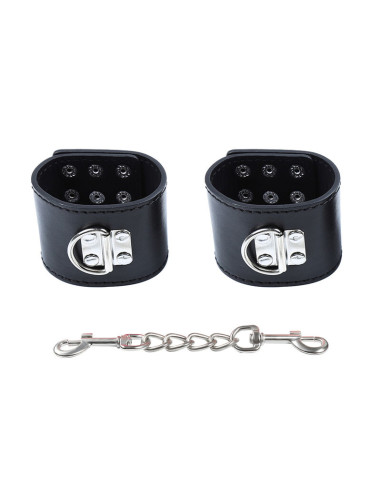 OHMAMA FETISH RESTRICCIONES MUNECA CON BROCHE DE METAL