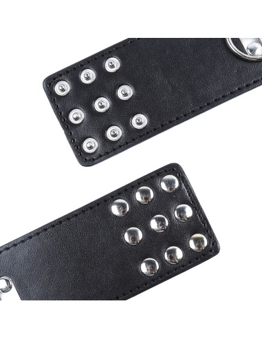 OHMAMA FETISH RESTRICCIONES MUNECA CON BROCHE DE METAL