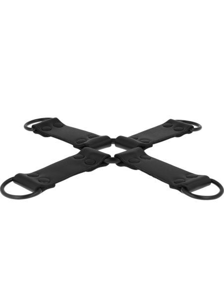 INTENSE FETISH ENGANCHE MULTIPLE PARA MANOS Y PIES DE CUERO VEGANO INTENSE FETISH ENGANCHE MULTIPLE PARA MANOS Y PIES DE CUERO VEGANO