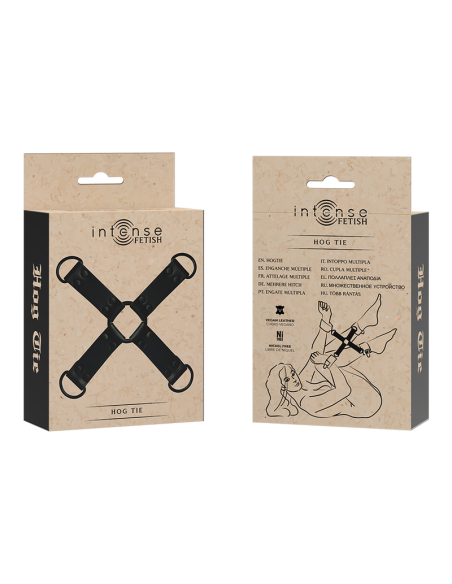 INTENSE FETISH ENGANCHE MULTIPLE PARA MANOS Y PIES DE CUERO VEGANO INTENSE FETISH ENGANCHE MULTIPLE PARA MANOS Y PIES DE CUERO VEGANO