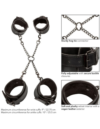 CALEXOTICS EUPHORIA ATADURA DE PIES Y MANOS