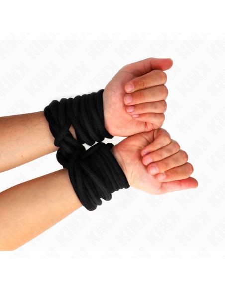 KINK CUERDA DE ALGODON 5 METROS NEGRO KINK CUERDA DE ALGODON 5 METROS NEGRO