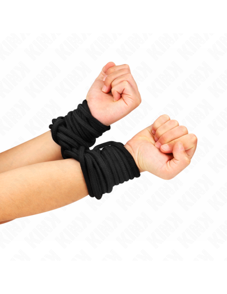 KINK CUERDA DE ALGODON 5 METROS NEGRO KINK CUERDA DE ALGODON 5 METROS NEGRO