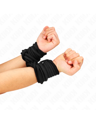 KINK CUERDA DE ALGODON 10 METROS NEGRO