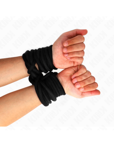 KINK CUERDA DE ALGODON 20 METROS NEGRO