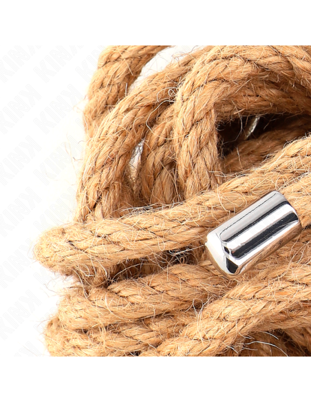 KINK CUERDA DE CANAMO 5 METROS CON CABEZA DE METAL KINK CUERDA DE CANAMO 5 METROS CON CABEZA DE METAL