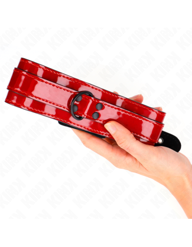 KINK COLLAR AJUSTABLE ROJO VINO 375 495 CM X 5 CM