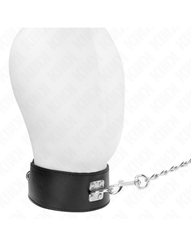 KINK COLLAR CON CORREA 65 CM ANCHO NEGRO AJUSTABLE 335 41 CM X 5 CM