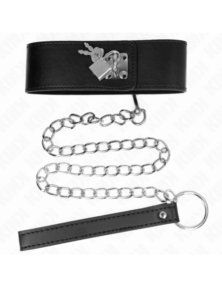 KINK COLLAR CON CORREA 65 CM ANCHO NEGRO AJUSTABLE 335 41 CM X 5 CM KINK COLLAR CON CORREA 65 CM ANCHO NEGRO AJUSTABLE 335 41 CM X 5 CM