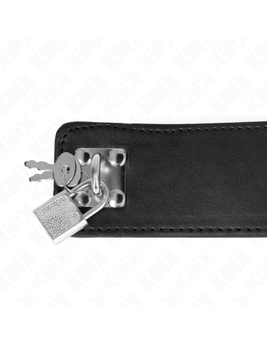 KINK COLLAR CON CORREA 65 CM ANCHO NEGRO AJUSTABLE 335 41 CM X 5 CM