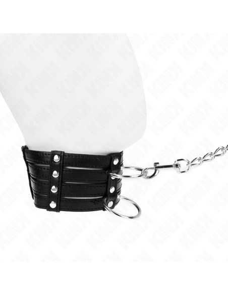KINK COLLAR CON CORREA 65 CM ESTILO SUB AJUSTABLE 35 51 CM X 7 CM