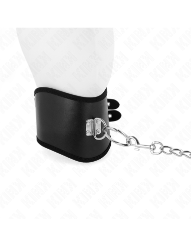 KINK COLLAR CON CORREA 65 CM ANCHO NEGRO AJUSTABLE 40 55 CM X 10 CM