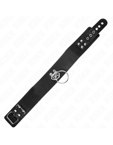 KINK COLLAR CON CORREA 116 CM CON TACHUELAS CORREA POLIPIEL 50 X 5 CM