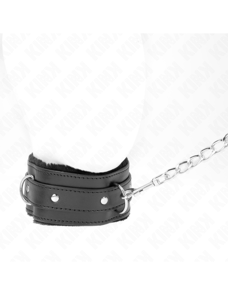 KINK COLLAR CON CORREA 65 CM CON RESTRICCIONES NEGRO AJUSTABLE 36 42 CM X 55 CM KINK COLLAR CON CORREA 65 CM CON RESTRICCIONES NEGRO AJUSTABLE 36 42 CM X 55 CM