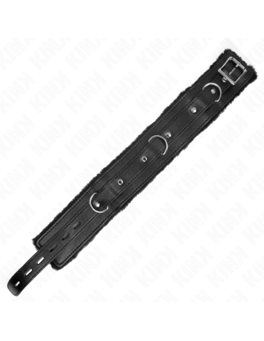 KINK COLLAR CON CORREA 65 CM CON RESTRICCIONES NEGRO AJUSTABLE 36 42 CM X 55 CM