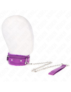 KINK COLLAR CON CORREA 65 CM CON RESTRICCIONES MORADO AJUSTABLE 36 42 CM X 55 CM 2