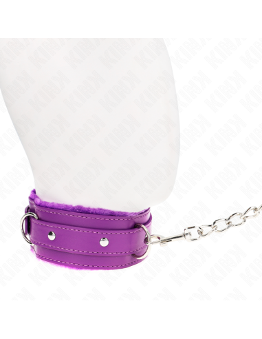 KINK COLLAR CON CORREA 65 CM CON RESTRICCIONES MORADO AJUSTABLE 36 42 CM X 55 CM