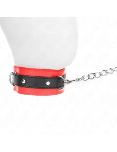 KINK COLLAR CON CORREA 65 CM ROJO 54 X 45 CM 2