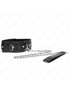 KINK COLLAR CON CORREA 65 CM NEGRO 54 X 45 CM
