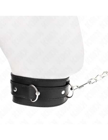 KINK COLLAR CON CORREA 65 CM NEGRO 54 X 45 CM