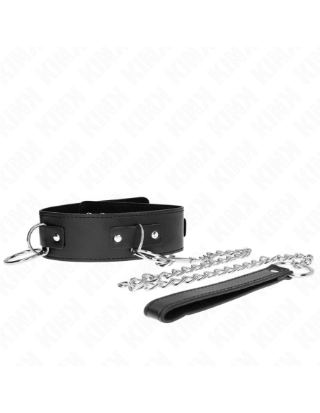 KINK COLLAR CON CORREA 65 CM 3 ANILLOS MODELO 2 AJUSTABLE 36 43 CM X 5 CM KINK COLLAR CON CORREA 65 CM 3 ANILLOS MODELO 2 AJUSTABLE 36 43 CM X 5 CM