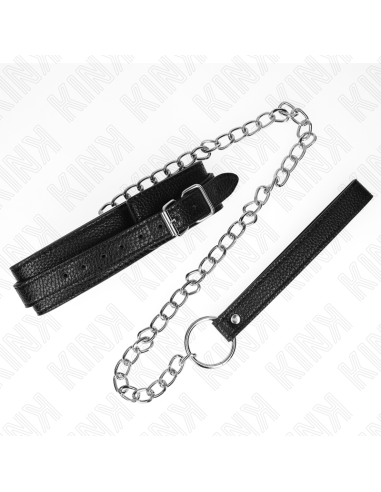 KINK COLLAR CON CORREA 65 CM PATRON DE SERPIENTE