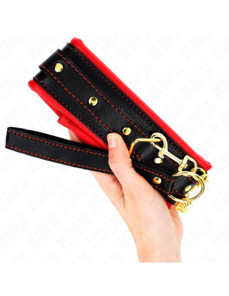 KINK COLLAR CON CORREA ESPONJA IMITACION CUERO MODELO 2 AJUSTABLE 37 54 CM X 3 CM KINK COLLAR CON CORREA ESPONJA IMITACION CUERO MODELO 2 AJUSTABLE 37 54 CM X 3 CM