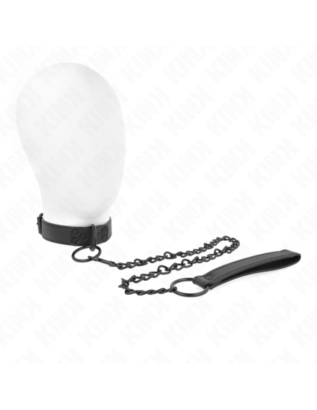 KINK COLLAR CON CORREA 65 CM OSCURO AJUSTABLE 37 54 CM X 3 CM KINK COLLAR CON CORREA 65 CM OSCURO AJUSTABLE 37 54 CM X 3 CM