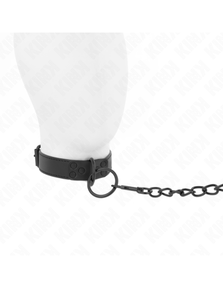 KINK COLLAR CON CORREA 65 CM OSCURO AJUSTABLE 37 54 CM X 3 CM KINK COLLAR CON CORREA 65 CM OSCURO AJUSTABLE 37 54 CM X 3 CM
