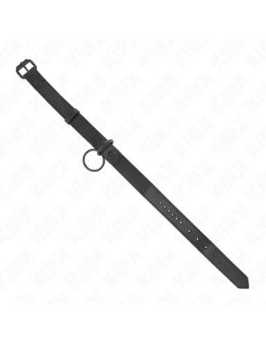 KINK COLLAR CON CORREA 65 CM OSCURO AJUSTABLE 37 54 CM X 3 CM