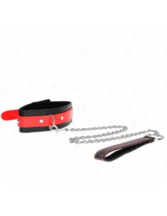 KINK COLLAR CON CORREA 65 CM ROJO AJUSTABLE 36 43 CM X 5 CM 2